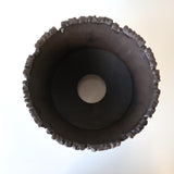 【雷土陶器鉢】クラシック釉薬ブラックカラー鉢 M　4