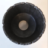 【雷土陶器鉢】クラシック釉薬ブラックカラー鉢　6