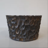 【雷土陶器鉢】稲妻紋鉢どら鉢型　7