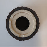 【雷土陶器鉢】稲妻紋鉢どら鉢型　7