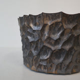 【雷土陶器鉢】稲妻紋鉢どら鉢型　7