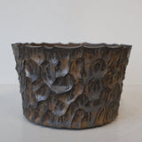 【雷土陶器鉢】稲妻紋鉢どら鉢型　8