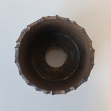 【雷土陶器鉢】稲妻紋鉢どら鉢型　8