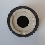 【雷土陶器鉢】稲妻紋鉢どら鉢型　8