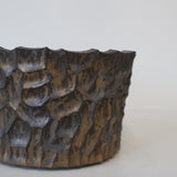 【雷土陶器鉢】稲妻紋鉢どら鉢型　8