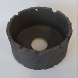 【雷土陶器鉢】山型ギザ鉢 クラシック釉薬 大鉢 9