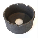 【雷土陶器鉢】山型ギザ鉢 クラシック釉薬 大鉢 9