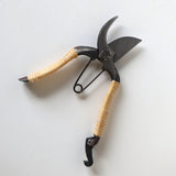 みきかじや村 B型剪定ばさみ   5インチ金止（籐巻）