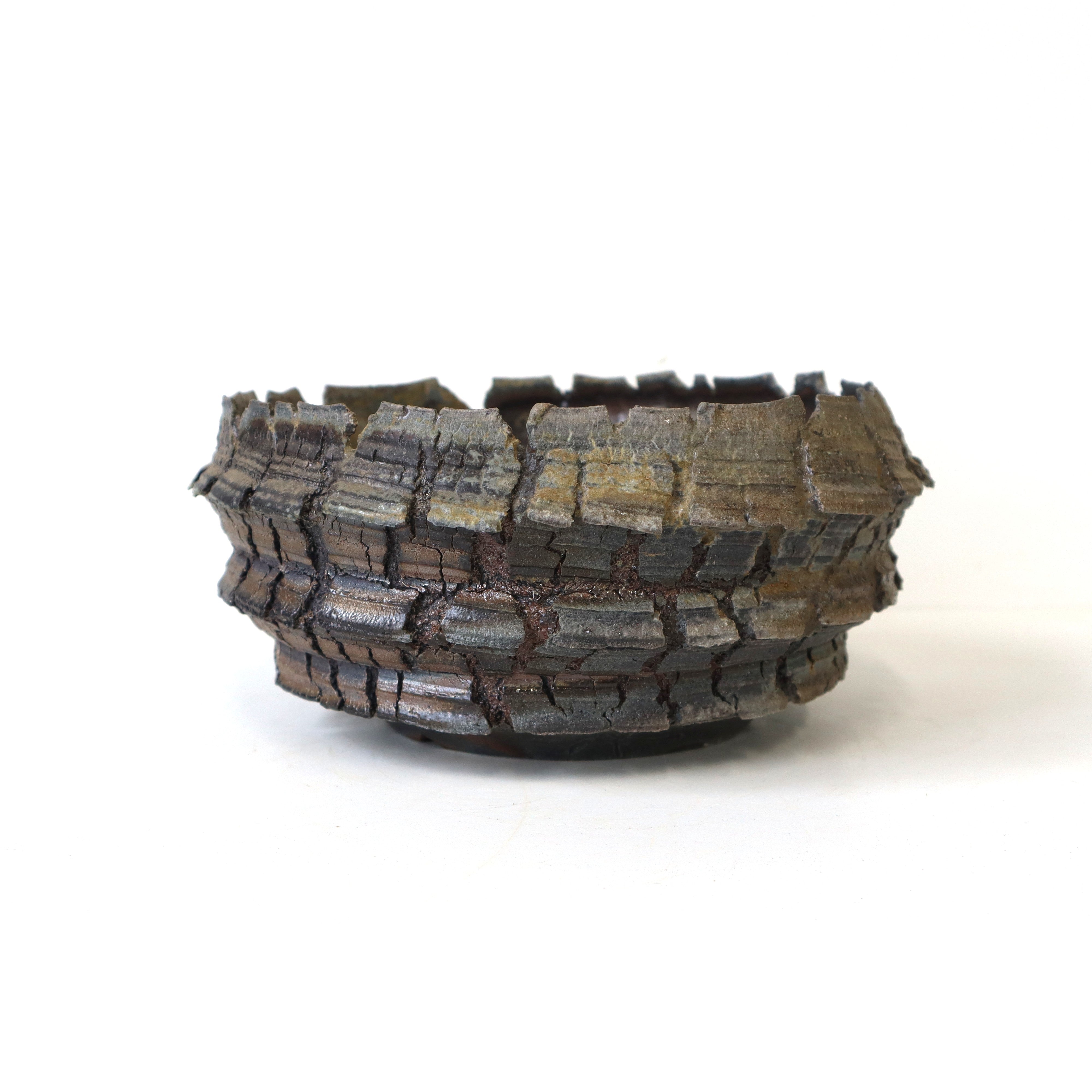 虎（トラ） オブジェ陶器 淵脇克仁作 陶仁 鹿児島 陶芸家 陶器