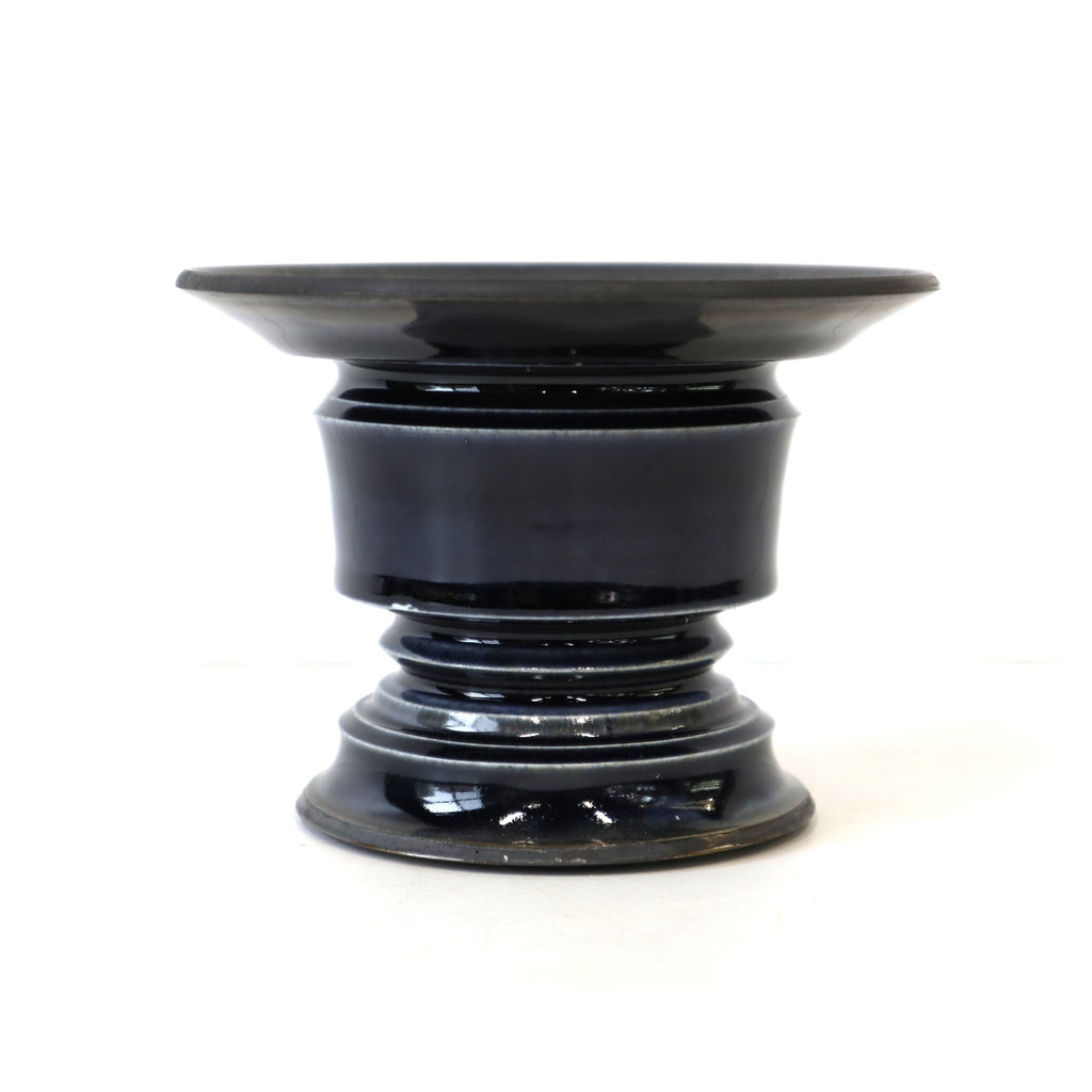 雷土陶器鉢】輪郭鉢 磁気ホワイト二重黒 (S) – TaiShoDo ONLINE SHOP