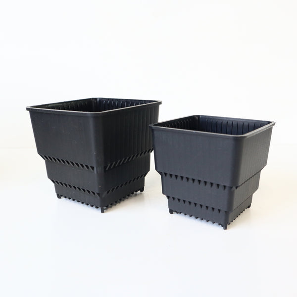 【すごい根】メッシュ鉢ショート 黒