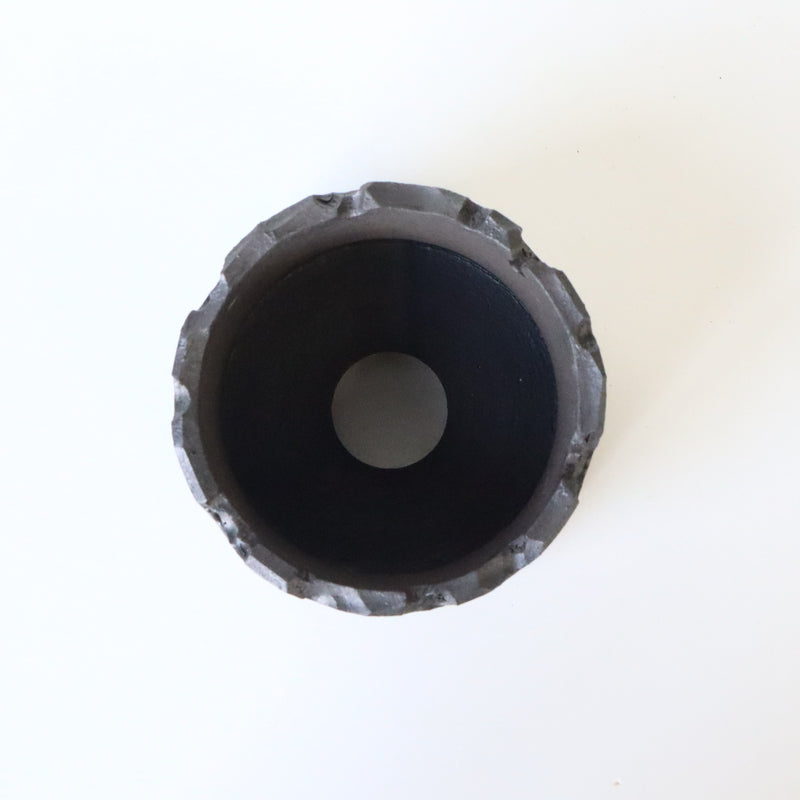 【雷土陶器鉢】山型ギザ鉢 クラシック釉薬 EC176