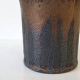 【かみ山陶器】金彩寸胴 　3号