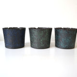 【雷土陶器鉢】クラシック釉薬ブラックカラー（S）