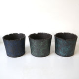 【雷土陶器鉢】クラシック釉薬ブラックカラー（S）