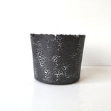 【雷土陶器鉢】クラシック釉薬ブラックカラー（S）