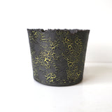 【雷土陶器鉢】クラシック釉薬ブラックカラー（S）