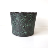 【雷土陶器鉢】クラシック釉薬ブラックカラー（S）