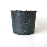 【雷土陶器鉢】クラシック釉薬ブラックカラー（S）