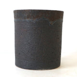【かみ山陶器】金彩寸胴　3.5号