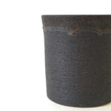 【かみ山陶器】金彩寸胴　3.5号