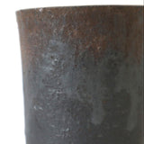 【かみ山陶器】金彩寸胴 　3号