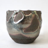【かみ山陶器】鉄釉丸