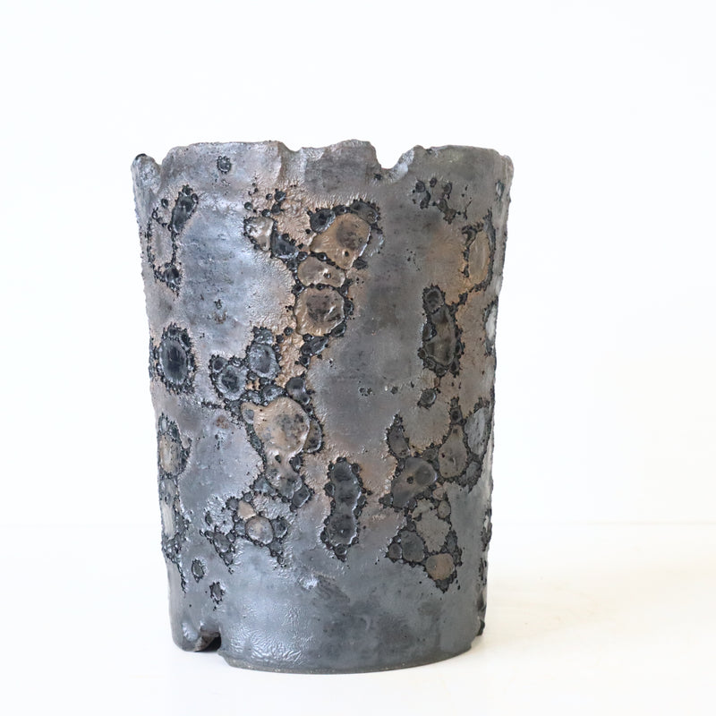 中川智治　陶器鉢　ドリッパー型 中川智治 陶器鉢 ドリッパー型