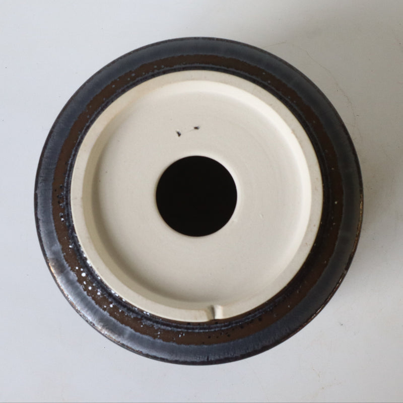 陶器鉢　植木鉢　中川智治　発泡 陶器鉢 植木鉢 中川智治 発泡