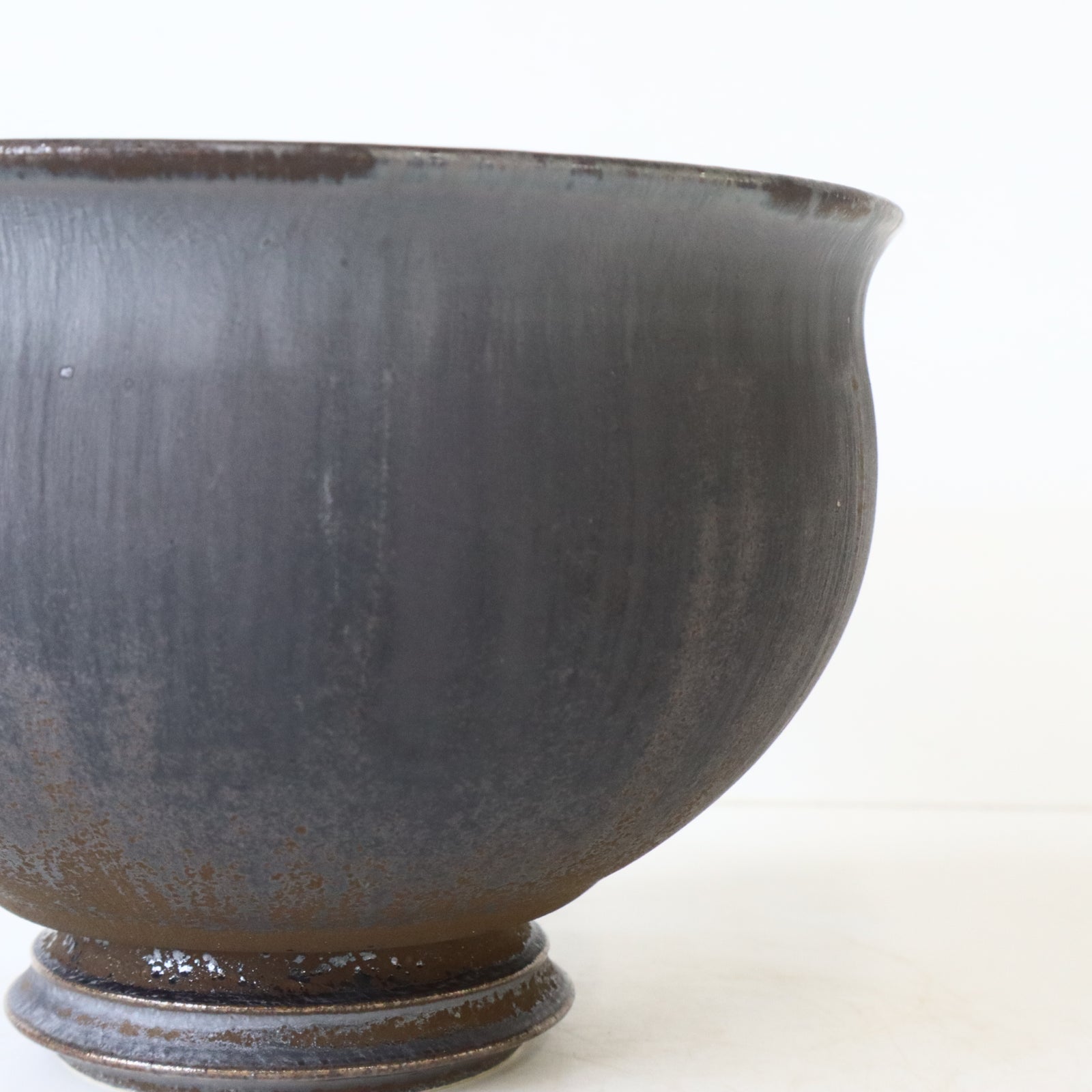 中川智治　陶器鉢　ドリッパー型 中川智治 陶器鉢 ドリッパー型