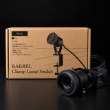 【BARREL】Clamp Lamp Socket  2ｍ