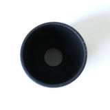 【かみ山陶器】黒釉マット丸